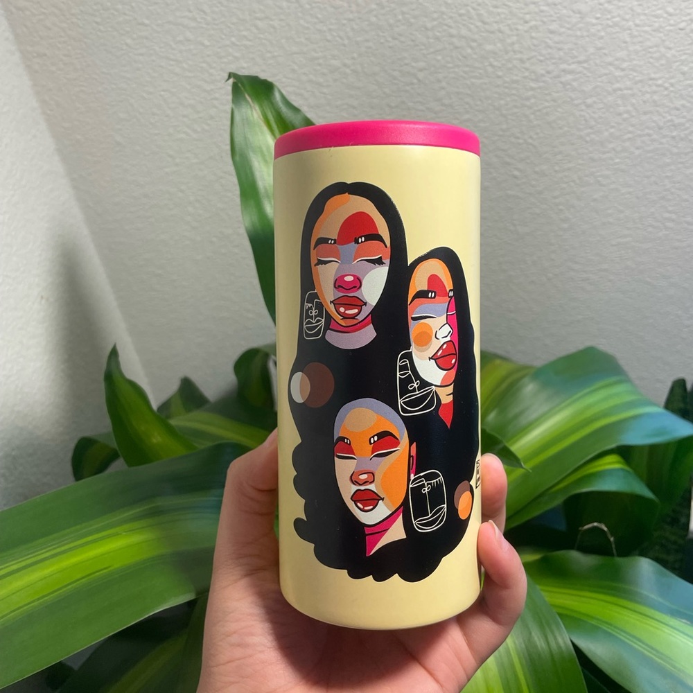 NWT PINK LOMEIN STAINLESS STEEL 12oz TUMBLR CUP